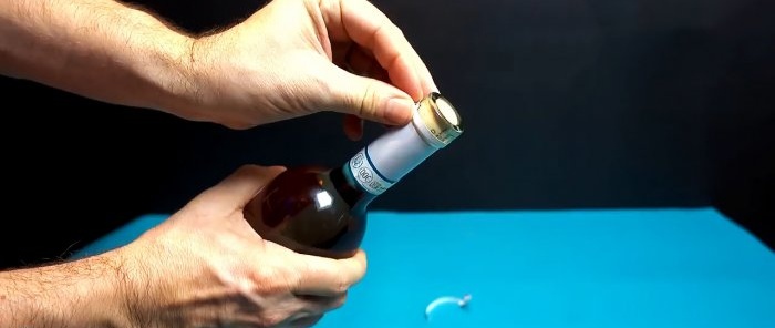 How to open a bottle with a lighter the most elegant way
