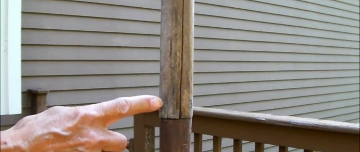 Ett enkelt sätt att reparera ett sprucket spadehandtag