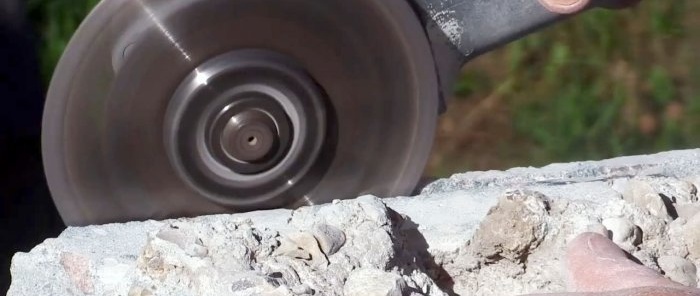 DIY betonkés nyél