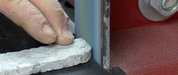 Rękojeść noża do betonu DIY