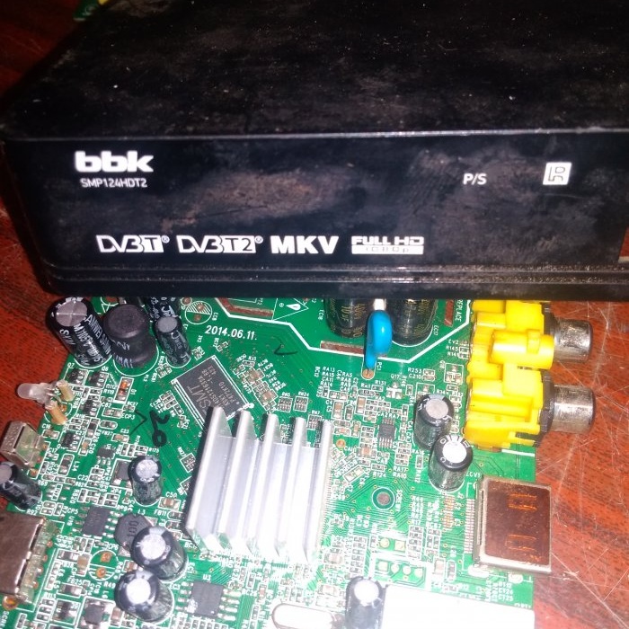 Bieža nepareiza darbība DVB-T2 televizora pierīču remontā