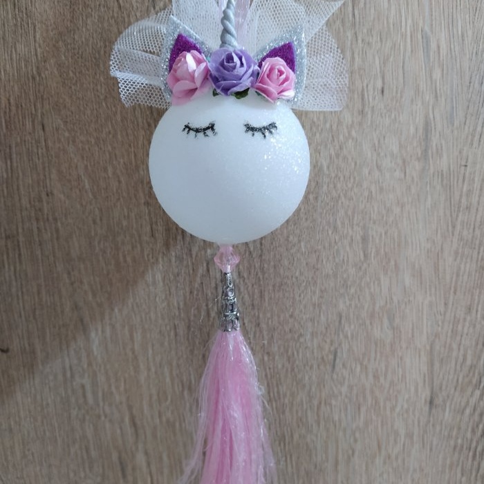 Joguina d'arbre de Nadal d'unicorn de moda Classe magistral per a nens