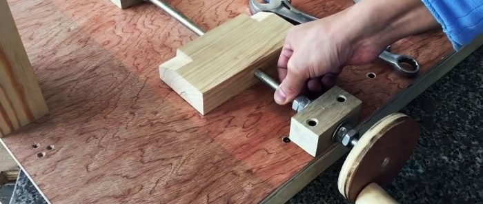آلة صنفرة ومعايرة الطبل محلية الصنع للخشب