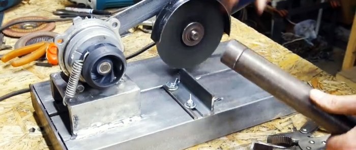 Како направити одличан сталак за угаону брусилицу од старе ауто пумпе