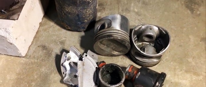 Moulage de pièces en aluminium dans le garage