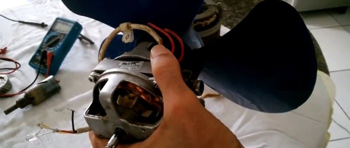 Hvordan konvertere en motor fra en generator til en generator