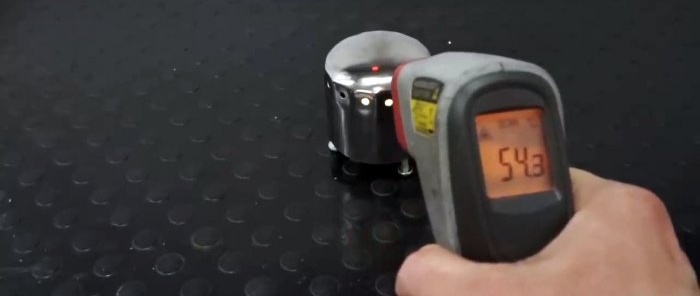 Paano gumawa ng isang compact heater mula sa isang lumang filter ng langis