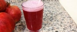 A glass of juice in 2 minutes without peeling the pomegranate