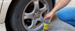 In the 21st century, there is no need to carry a spare tire, jack and pump with you - tire sealant