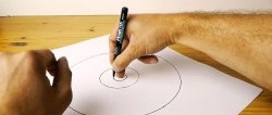 Jak ručně nakreslit dokonale hladké kruhy