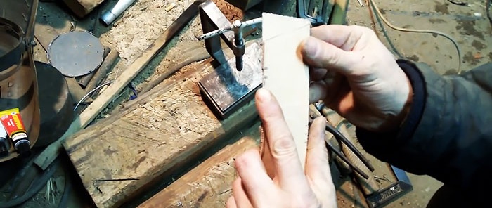 How to glue grinder tapes easily and smoothly