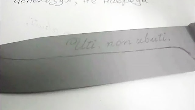 Hoe u eenvoudig een inscriptie op een mes kunt etsen