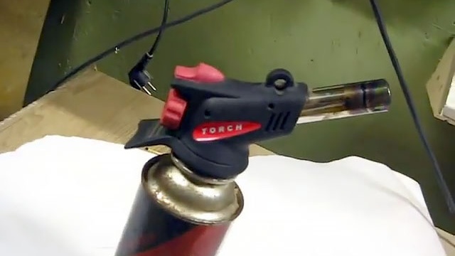 How to modify a gas burner for winter use