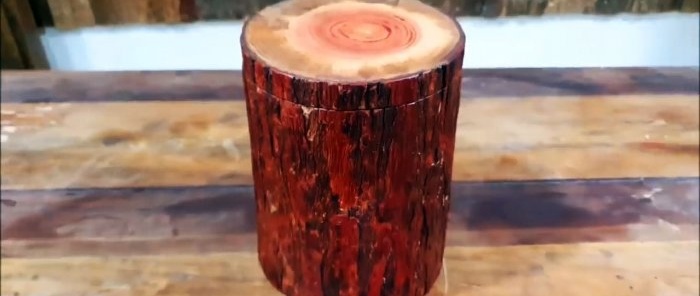 Wie man aus einem Stück Holz einen Brotkasten macht