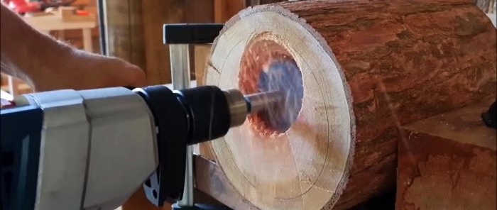 Hur man gör en brödlåda av en stock