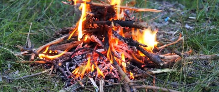 Kā aizdedzināt sērkociņu sērkociņā bez čirkaša