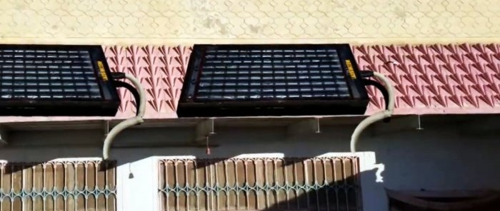 كيفية تجميع مجمع الطاقة الشمسية للتدفئة من علب الألمنيوم