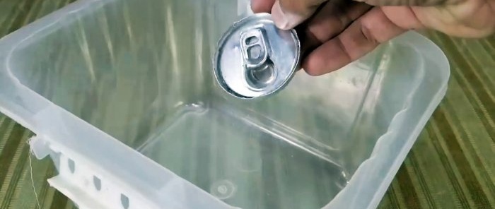 How to assemble a solar collector for heating from aluminum cans