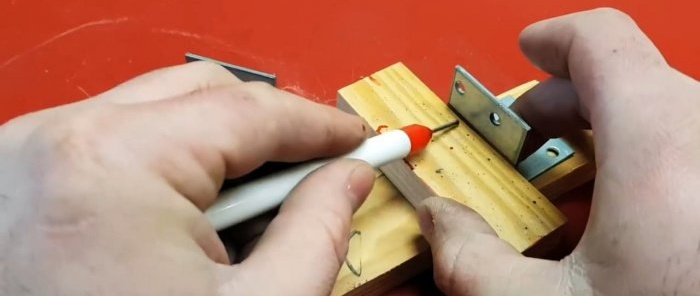 Cara membuat pemotong pagar koyak
