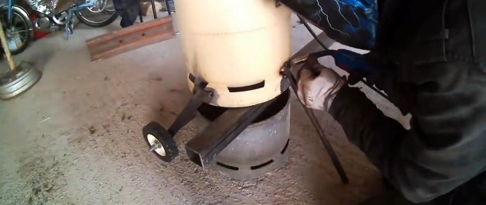 Como fazer um jato de areia com um pequeno cilindro de gás