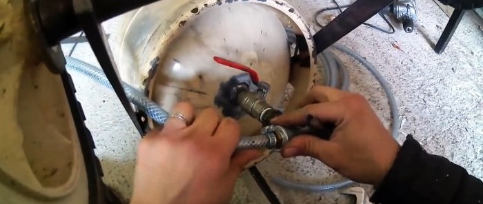 Como fazer um jato de areia com um pequeno cilindro de gás