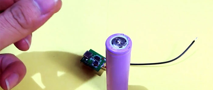 DIY 2 in 1 powerful flashlight Power bank made from PVC pipe