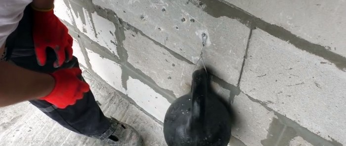 Kokias tvirtinimo detales pasirinkti putų akytam betonui Naminis inkaras