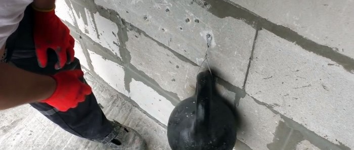 Which fasteners to choose for foamed aerated concrete Homemade anchor