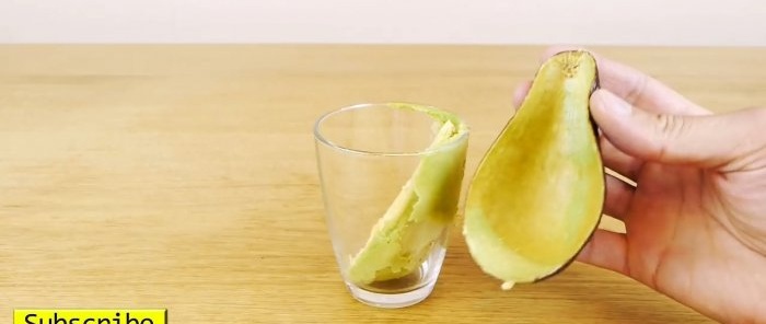 Kako brzo oguliti kivi mango ili avokado