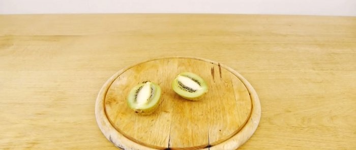 Hur man snabbt skalar en kiwi mango eller avokado