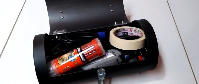 Como fazer uma caixa de ferramentas com tubo de PVC