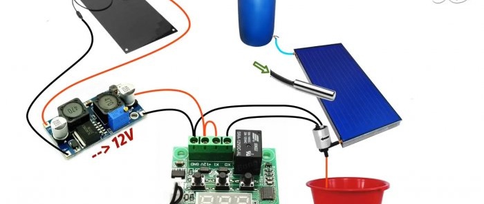 كيفية صنع جهاز تجميع الطاقة الشمسية لتسخين المياه في منزل ريفي