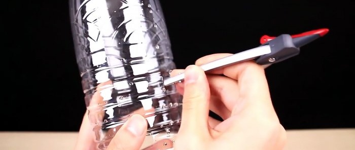 كيفية ثقب قنينة زجاجية بمسمار