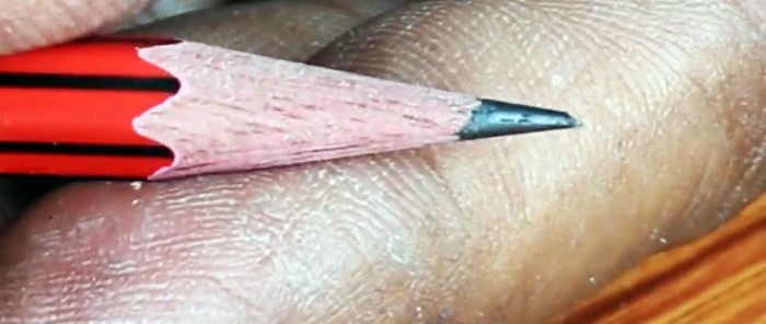 วิธีทำหัวแร้งจากดินสอ