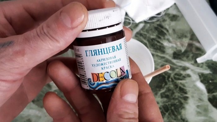 How to make your own acrylic putty