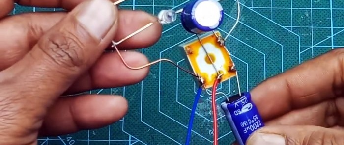 Stegade färdljus utan transistorer