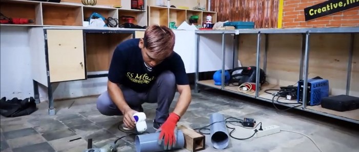 How to make a tool chest from PVC pipe