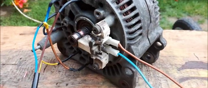 Cum să faci un scuter electric condus de un generator auto