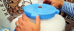 איך להכין במהירות אטם למיכל פלסטיק