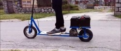 Comment fabriquer un scooter électrique entraîné par un générateur de voiture