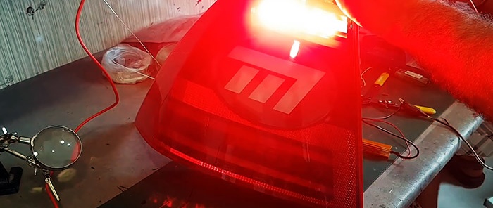 DIY taillight tuning