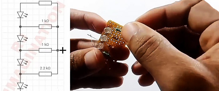 5 elektronische zelfgemaakte producten zonder transistors en microschakelingen