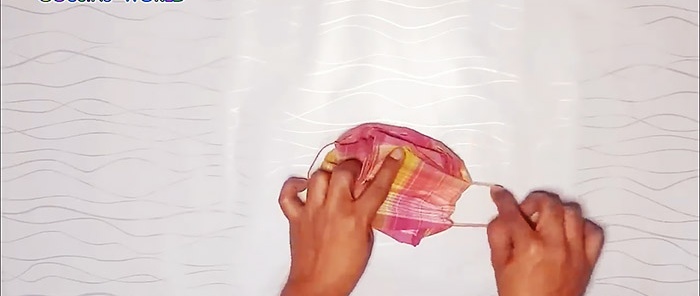 Come realizzare una fascia da un fazzoletto senza cucire in 1 minuto