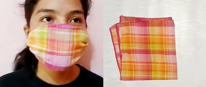 Comment faire un bandeau à partir d'un mouchoir sans coudre en 1 minute