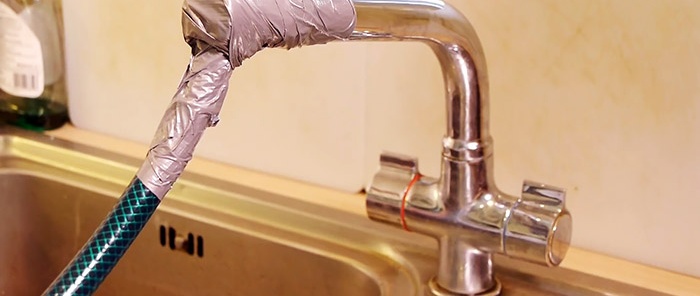 How to connect any hose to any faucet