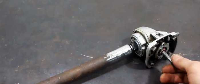 Hvordan man laver en anordning til vikling af fjedre fra en kværn gearkasse