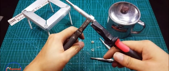 איך להכין כיריים חשמליות מיני 12 V