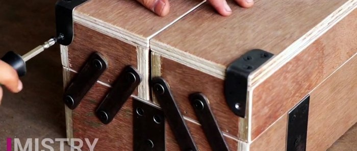 Einen Werkzeugkasten-Organizer mit eigenen Händen herstellen