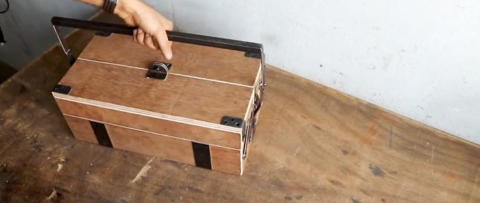 Изработка на органайзер за кутия за инструменти със собствените си ръце