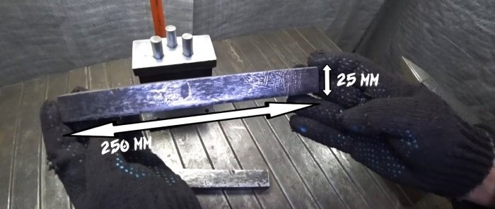 Sådan laver du en simpel maskine af en skinne til fremstilling af kæder